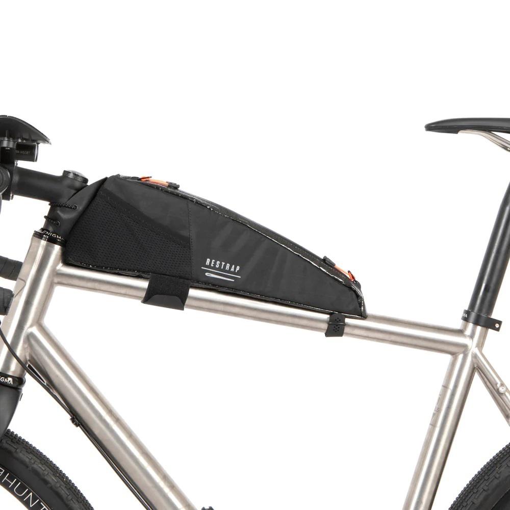 Restrap top tube tas, Fietsen en Brommers, Fietsaccessoires | Fietstassen, Ophalen of Verzenden, Zo goed als nieuw