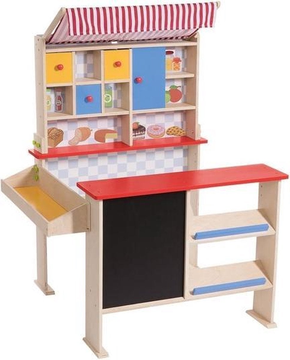 Playtive Junior houten speelgoedwinkel 303648 nieuw, Ophalen, Nieuw, Jongen of Meisje