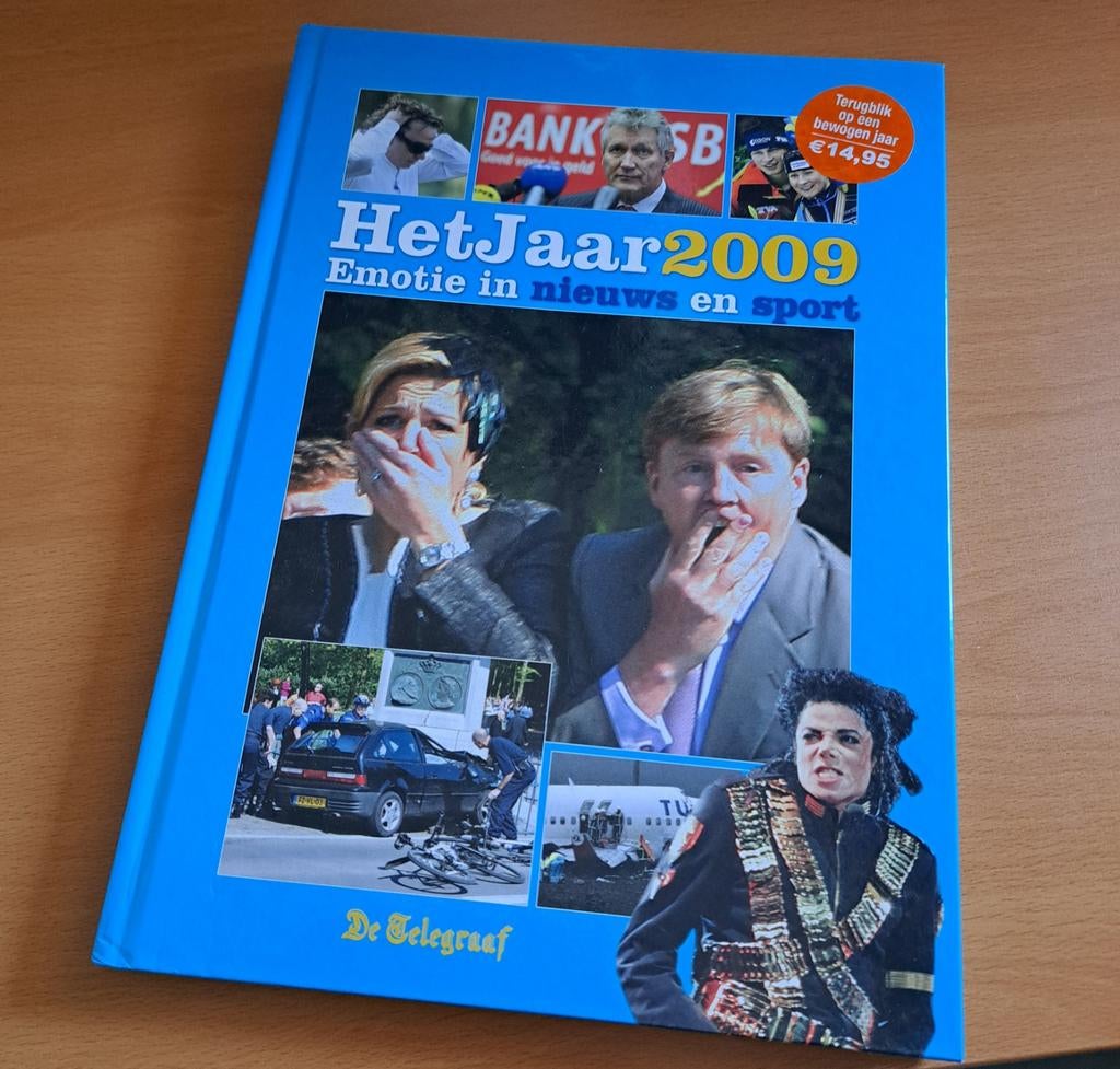 Het Jaar 2009: Emotie in nieuws en sport - De Telegraaf, Ophalen of Verzenden, Zo goed als nieuw, Overige typen