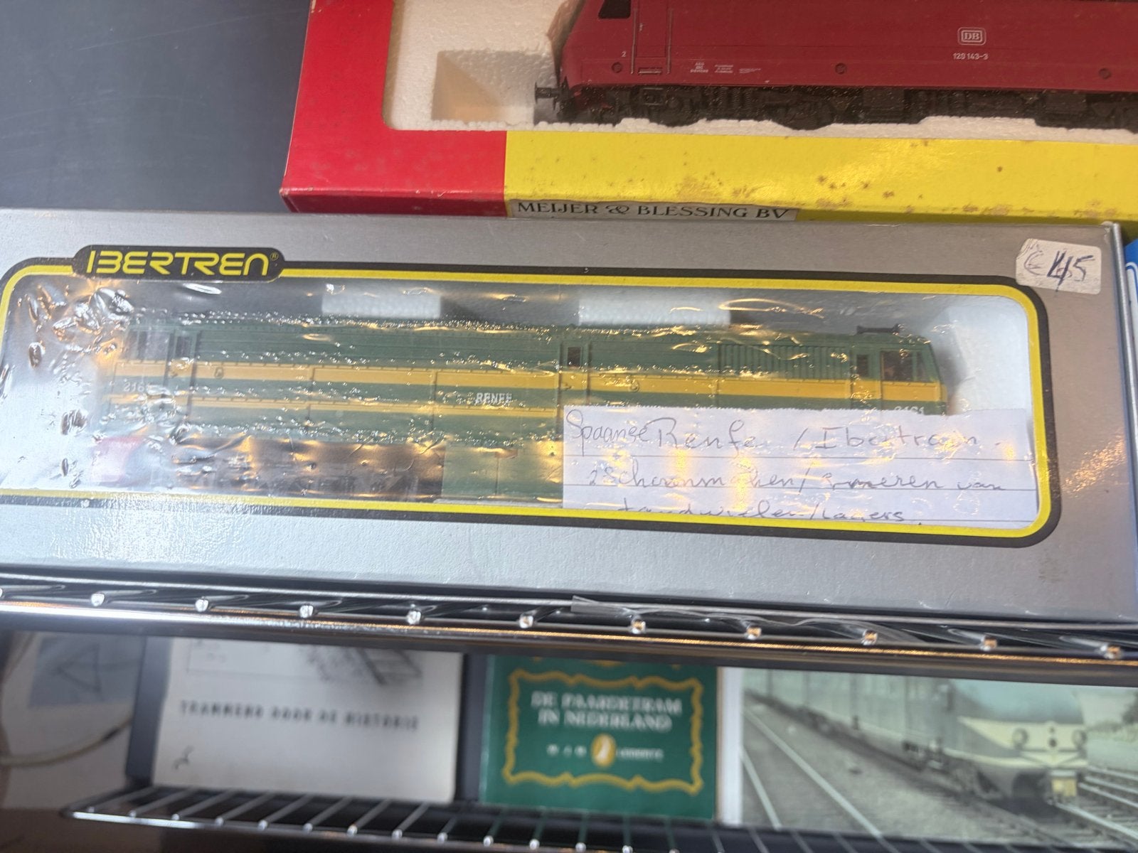 Ibertren Renfe 2161 Locomotief - Groen/Geel, Hobby en Vrije tijd, Modeltreinen | H0, Overige merken, Ophalen of Verzenden, Zo goed als nieuw