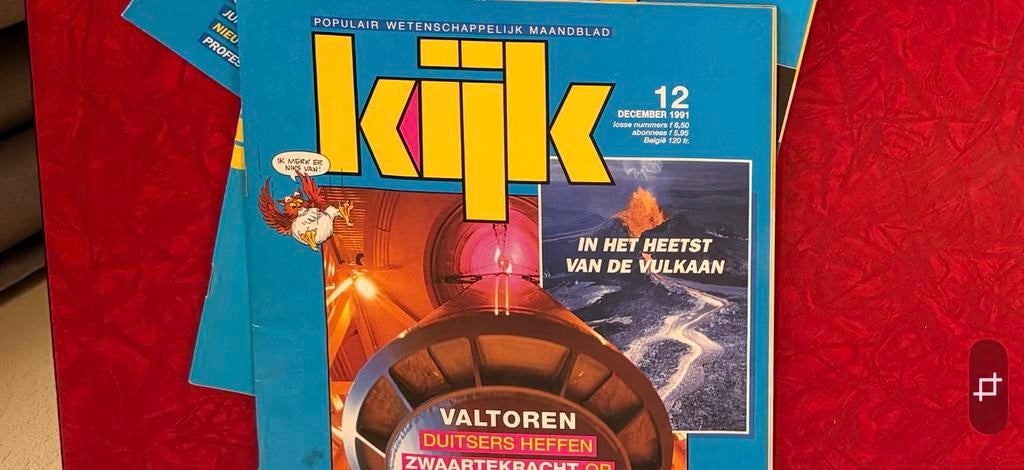 KIJK 1991 Wetenschappelijk maandblad compleet, Ophalen of Verzenden, 1980 tot heden, Tijdschrift