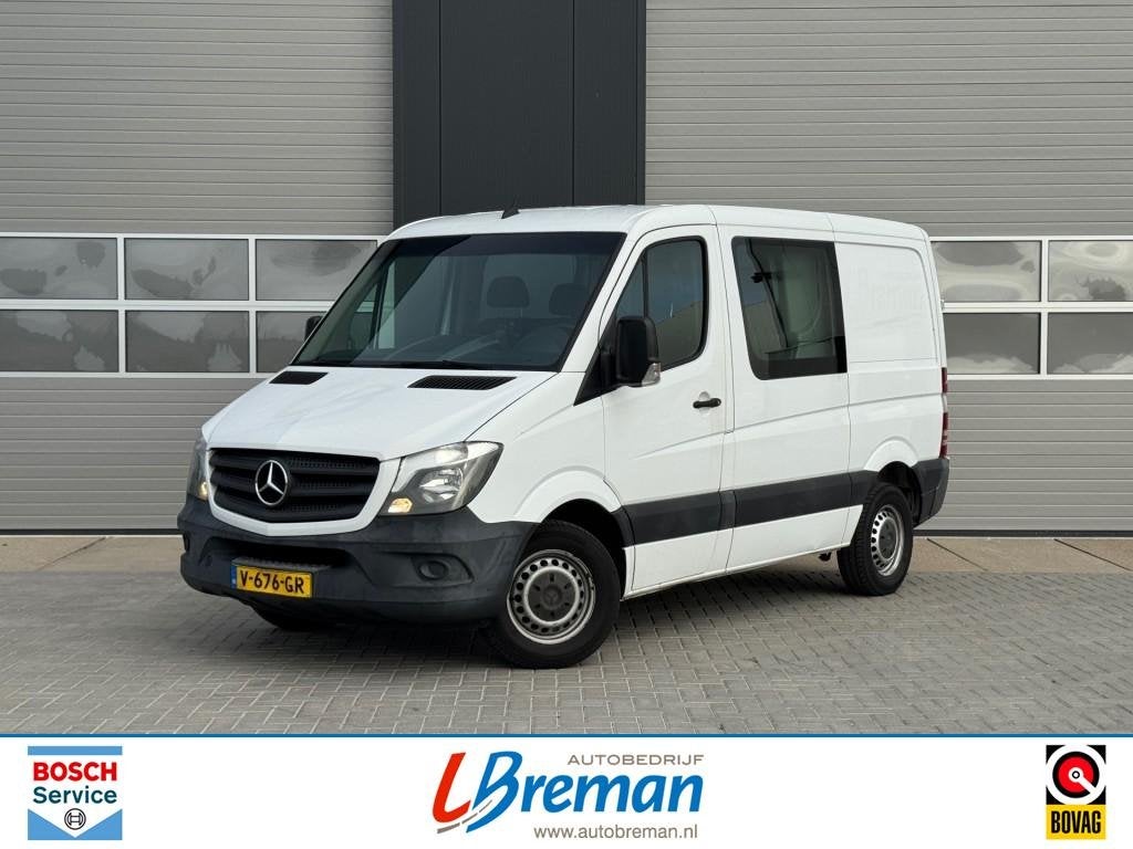 Mercedes-benz SPRINTER 211 2.2 CDI wb325 Dubbel cabine-trekh, Auto's, Electronic Stability Program (ESP), 4 cilinders, Wit, Bedrijf