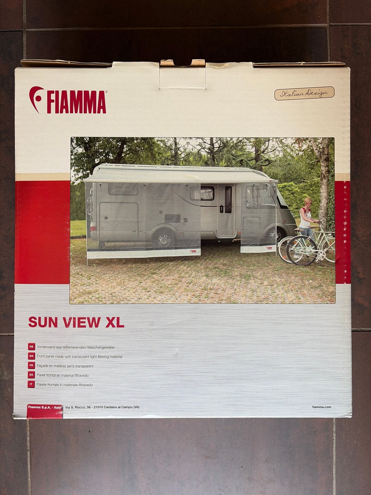 Fiamma Sun View XL luifel voor camper of caravan, Ophalen, Nieuw