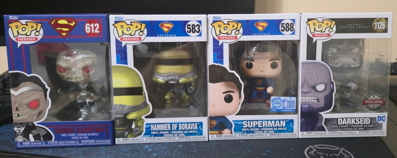 Funko Pop! Superman Collectie - 4 stuks, Ophalen of Verzenden