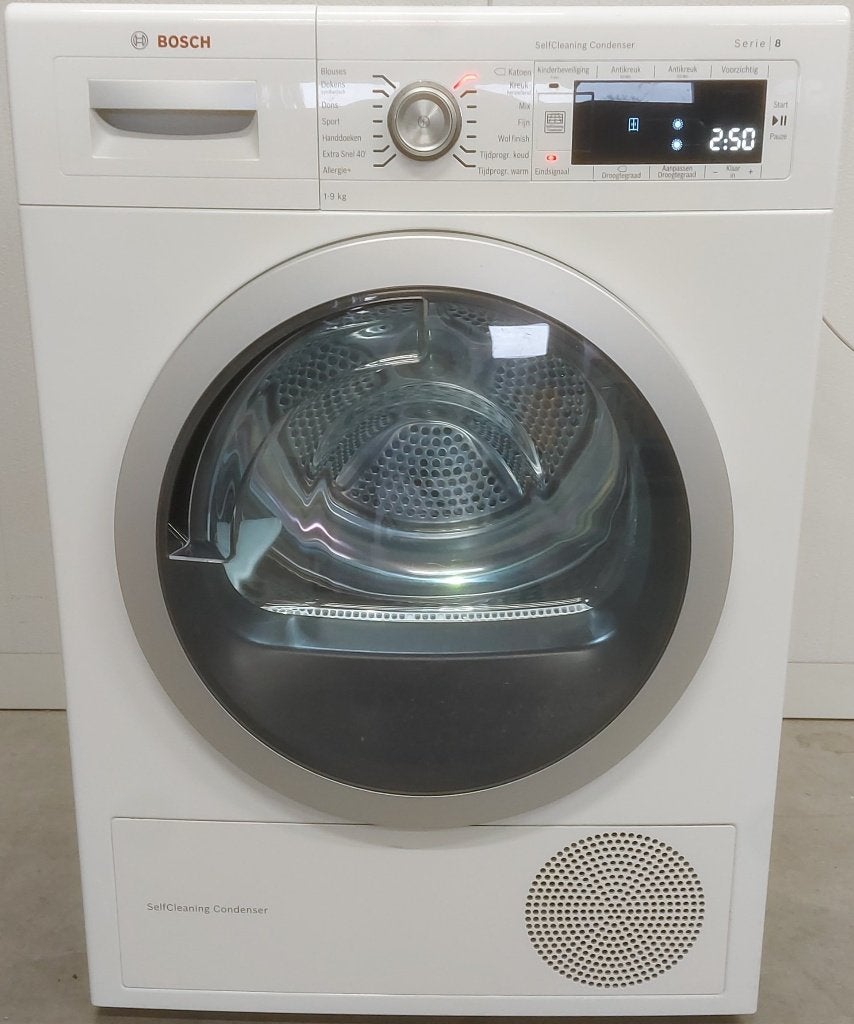 Zeer nette Bosch 9 kg A++ Warmtepompdroger, Gratis bezorging, Witgoed en Apparatuur, Wasdrogers, Overige typen, 8 tot 10 kg, Ophalen of Verzenden