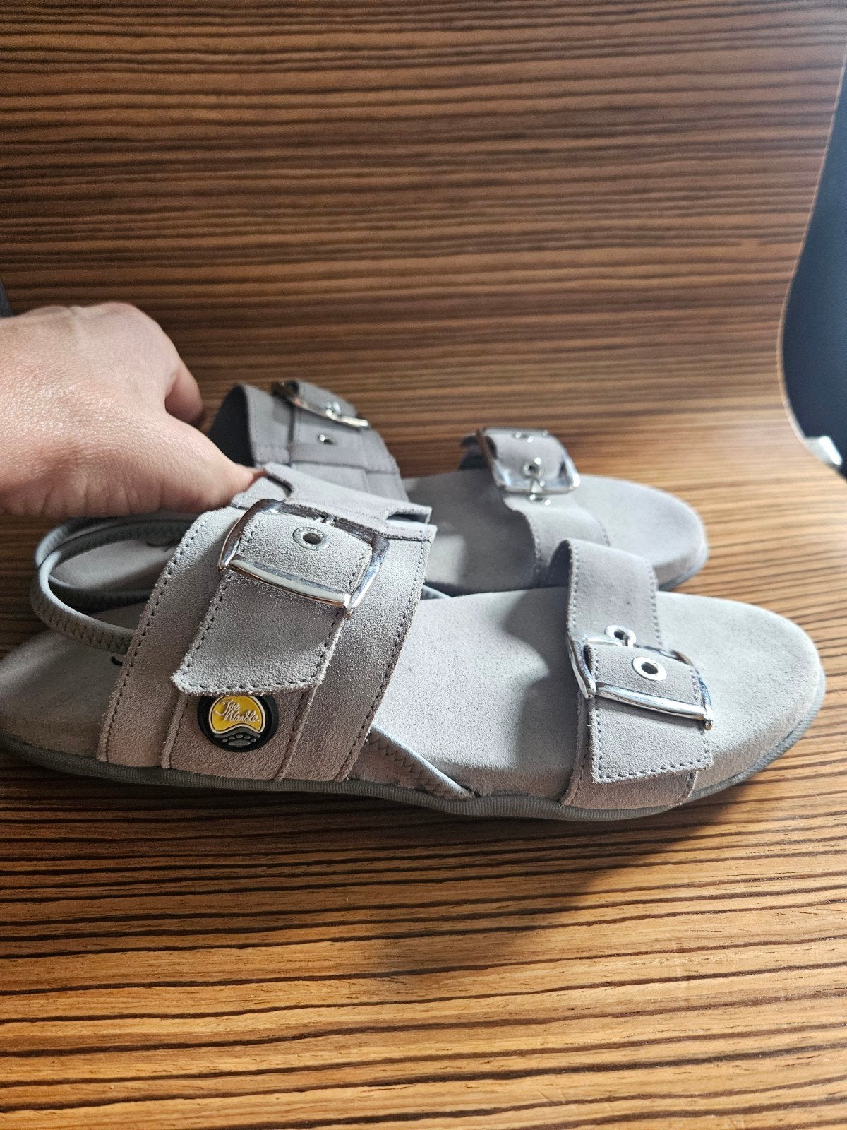 Joe Nimble Vibram dames sandalen mt 5/38 Nieuw!, Nieuw, Grijs, Joe Nimble, Sandalen of Muiltjes