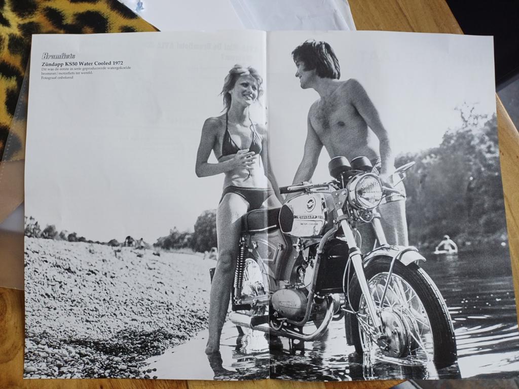 Poster 1ste WATERKOELER 1972, Ophalen of Verzenden