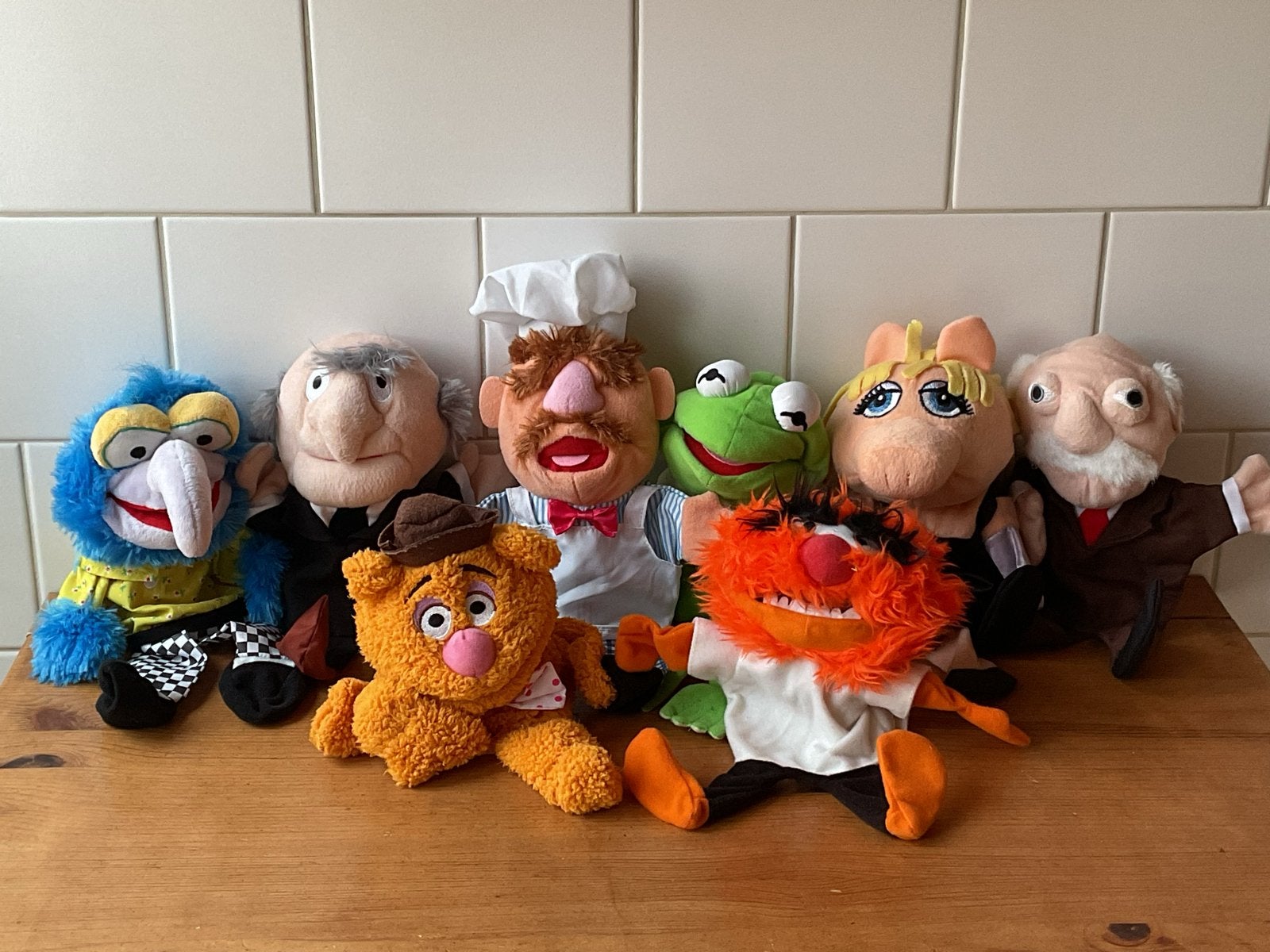COMPLETE 8 DELIGE SERIE VAN THE MUPPETS 🔹🔸 SUPER MOOI !!, Overige merken, Overige karakters, Overige typen, Ophalen of Verzenden