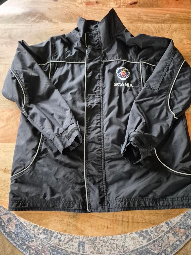 Jas Scania M, Kleding | Heren, Ophalen of Verzenden, Zo goed als nieuw, Zwart