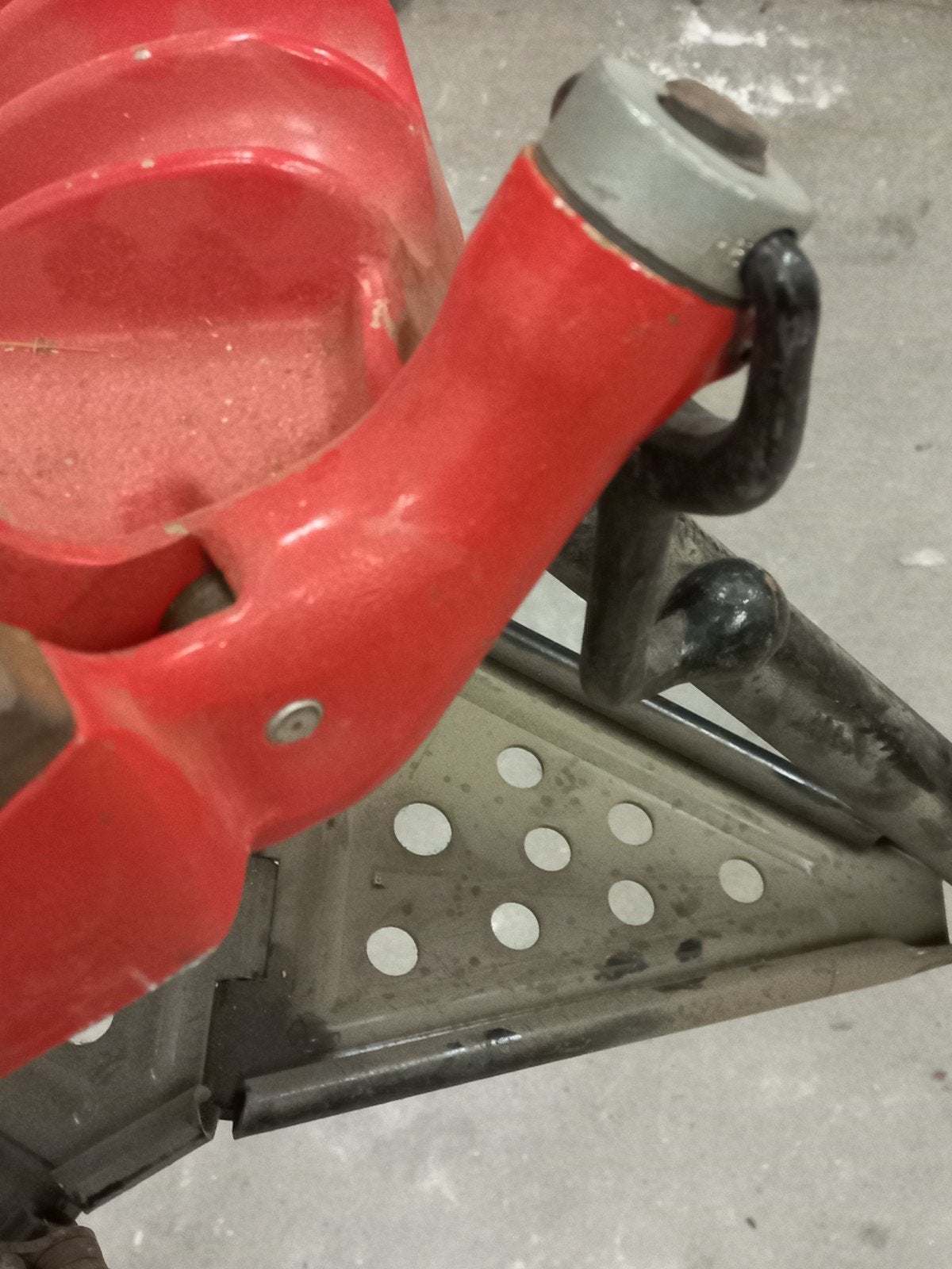 Ridgid Tristand 450 Pijpenbankschroef, Ophalen, Zo goed als nieuw, Bankschroef, Ridgid