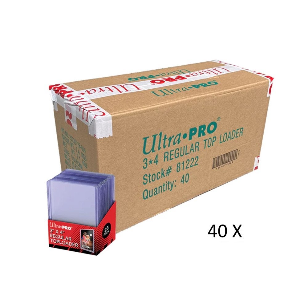 Case Ultra Pro 3x4 Regular Toploaders - Doos van 1000 stuk, Ophalen of Verzenden, Nieuw