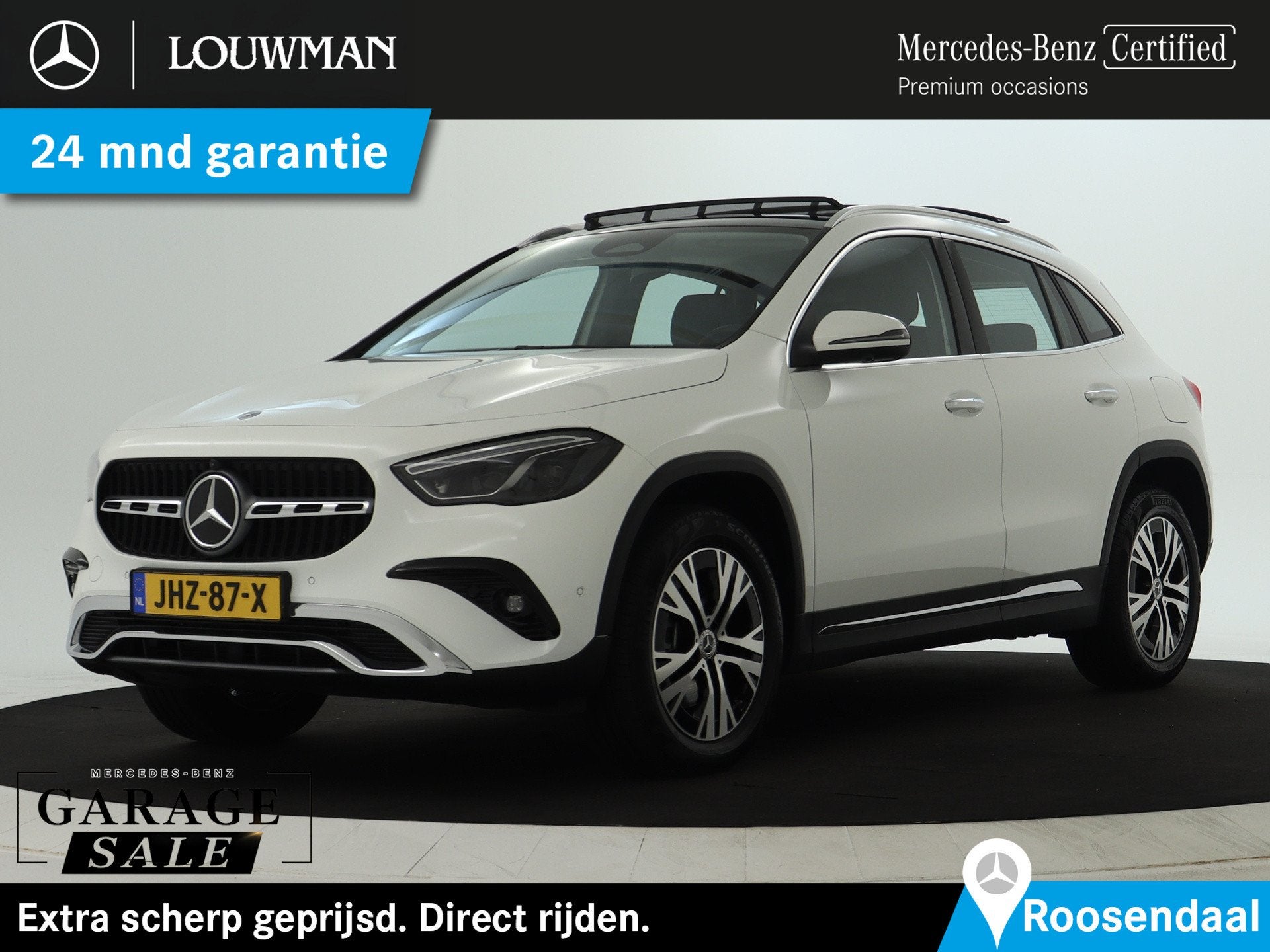Mercedes-Benz GLA 250 e Plug-In Hybride | Panoramadak | 360, 12 maanden, 4 cilinders, 15 kWh, Leder en Stof