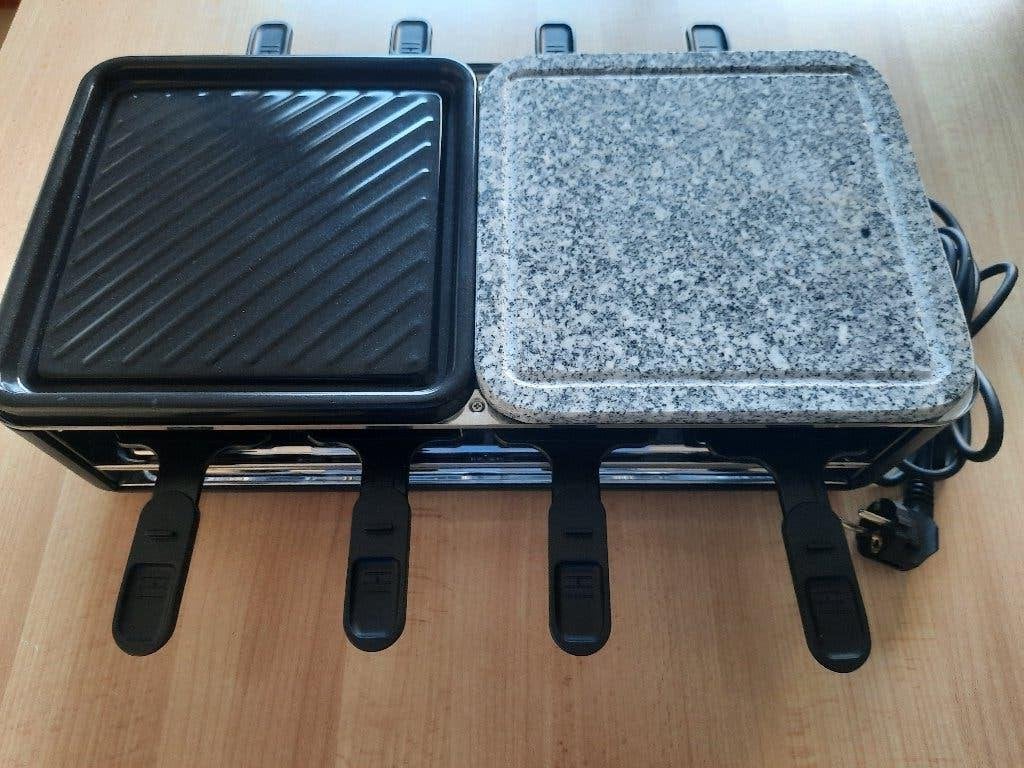 Raclette grill Severin, Ophalen of Verzenden, Nieuw, Steengrill