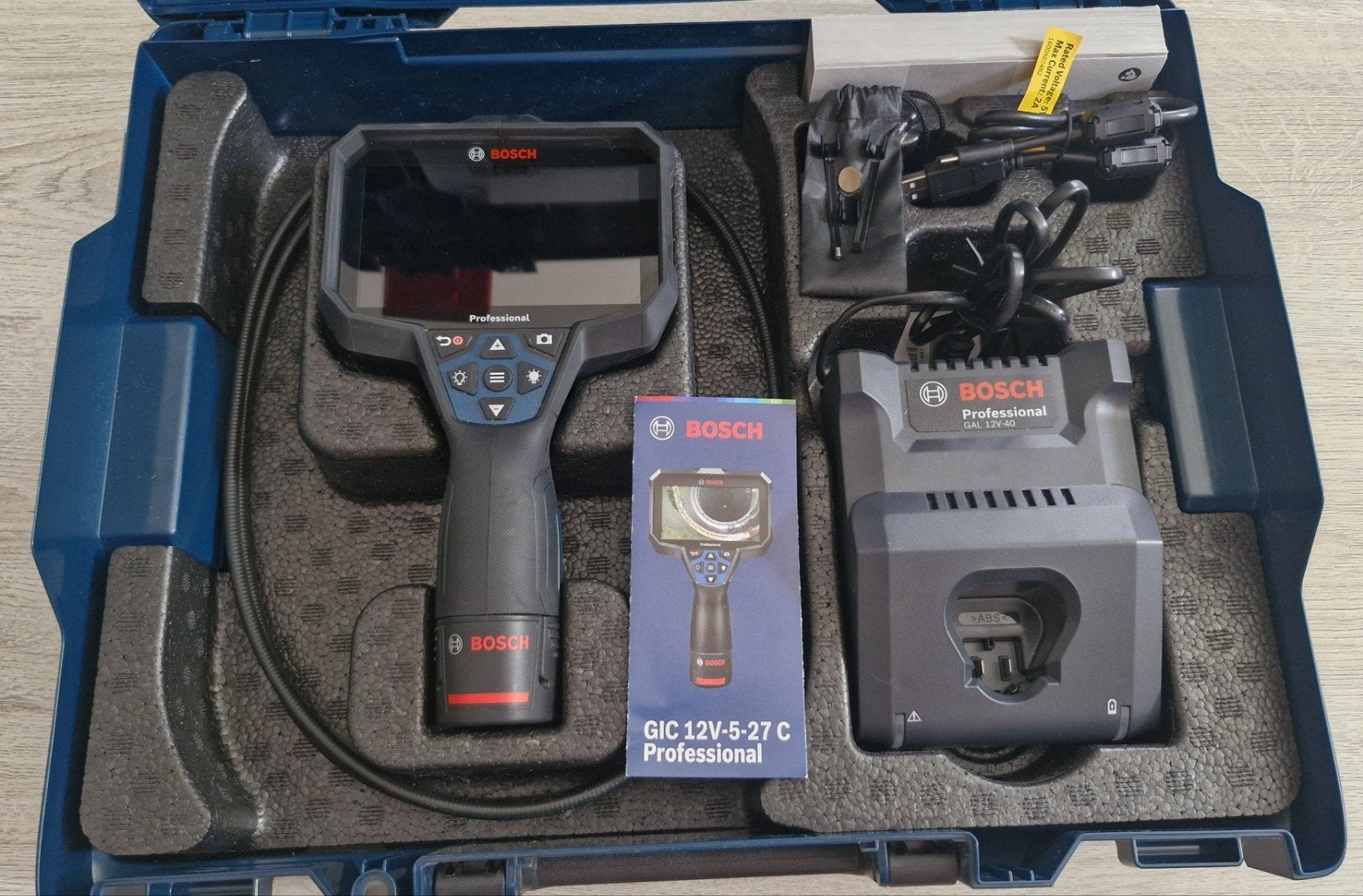 Bosch GIC 12V-5-27 C Professional inspectiecamera., Ophalen of Verzenden, Zo goed als nieuw, Overige typen
