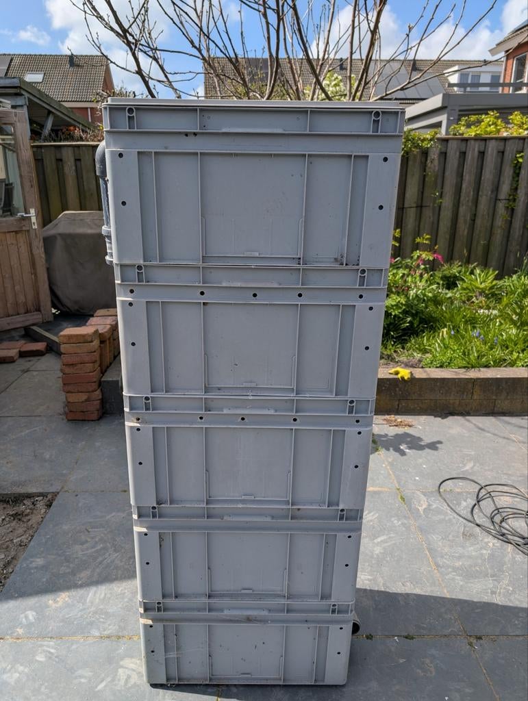 Trickle vijverfilter 160cm hoog met regelbare pomp, Tuin en Terras, Vijver-toebehoren, Ophalen, Gebruikt, Vijverfilter