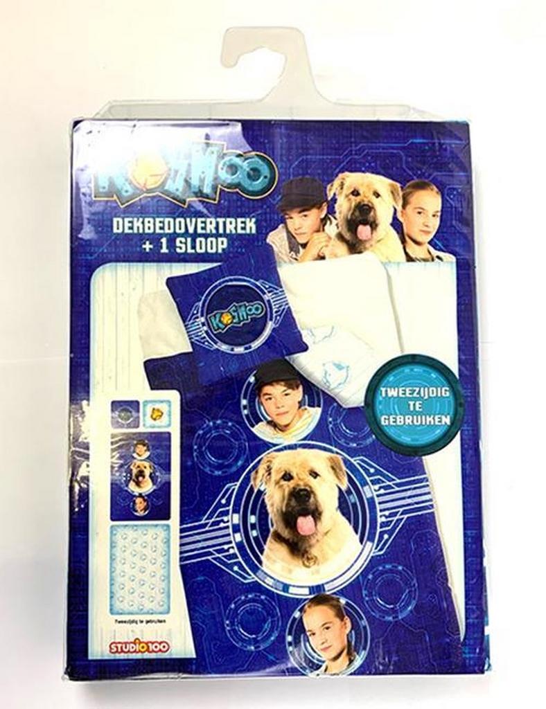 10x Dekbedovertrek + 1 Sloop - Studio 100 Partijverkoop, Eenpersoons, Blauw, Dekbedovertrek, Nieuw
