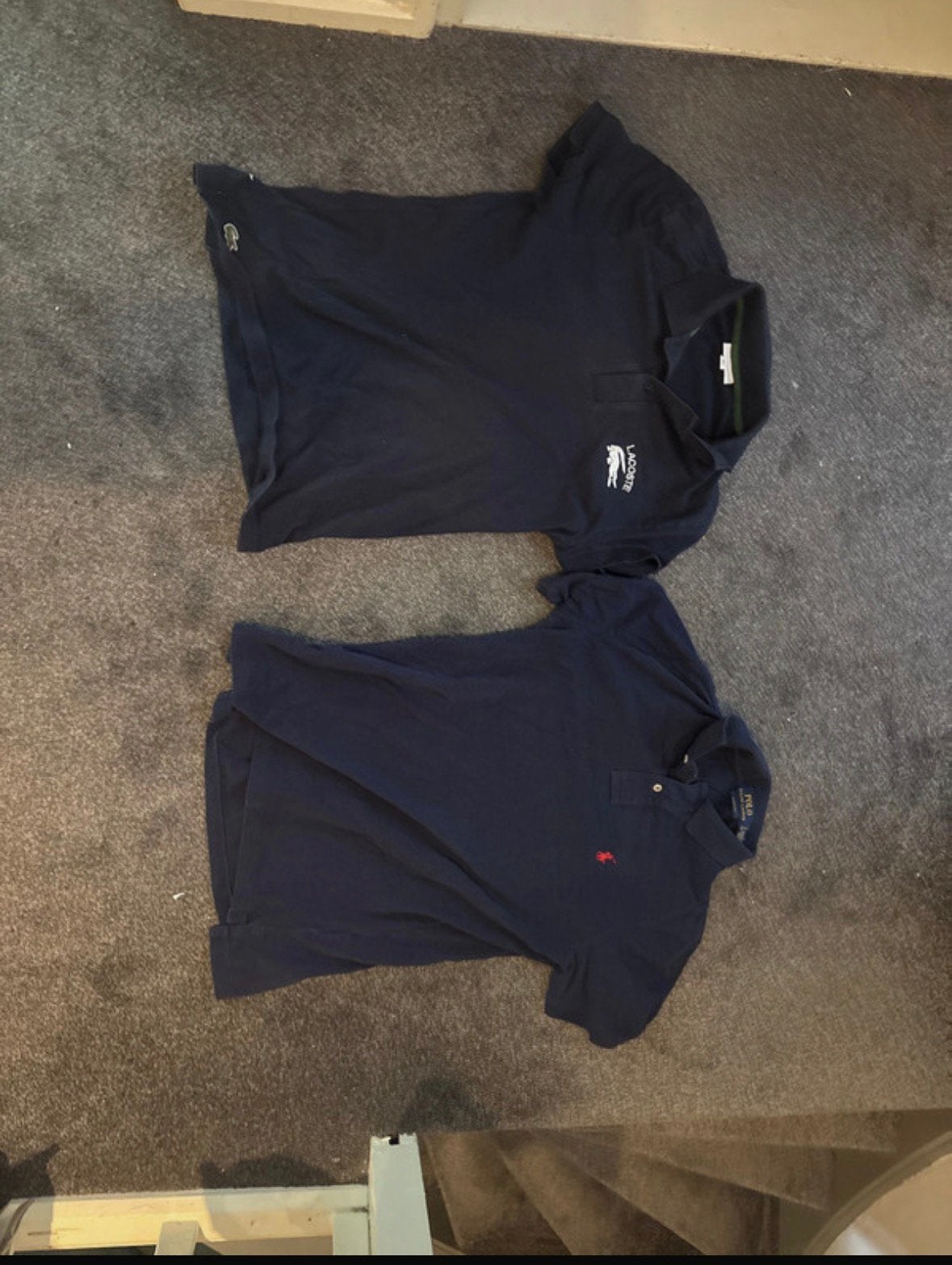 2 polo’s een (Ralp Lauren maat M) een (Lacoste maat S), Kleding | Heren, Heren-kledingpakketten, Ophalen of Verzenden, Zo goed als nieuw