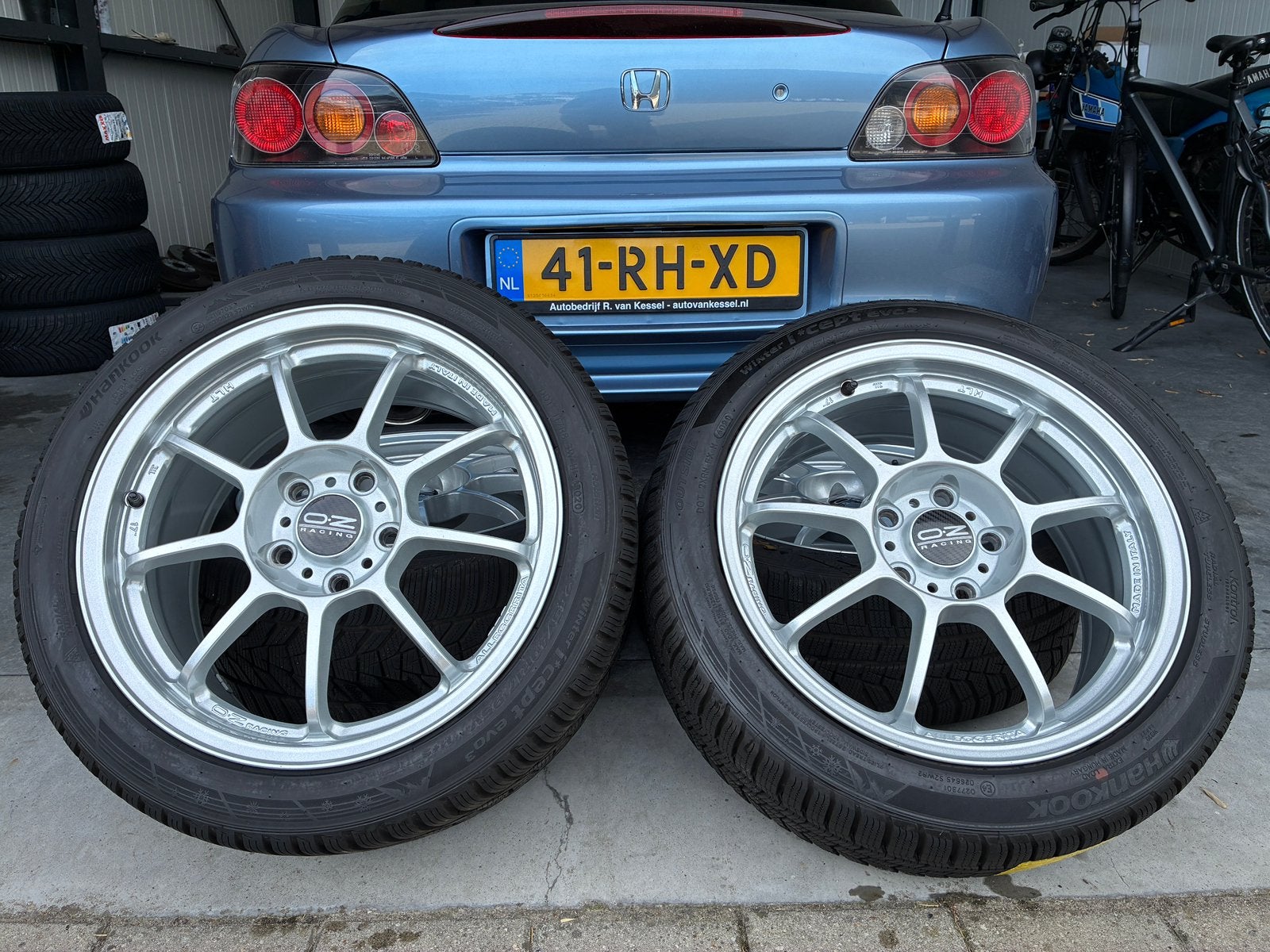 17 inch OZ Alleggrita HLT velgen 5x114.3 Honda S2000 Winter, Ophalen, Velg(en), 17 inch, Winterbanden