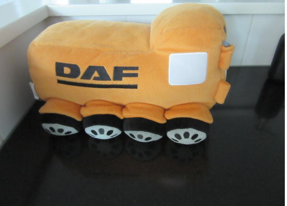 Daf Trucks pluche knuffel, Verzenden, Zo goed als nieuw, Auto's