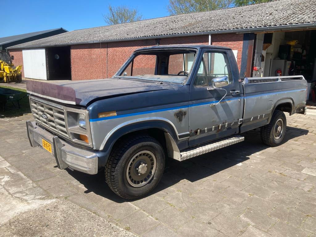 Ford F150 1986, Auto's, Bestelauto's, Automaat, Achterwielaandrijving, Blauw, Particulier