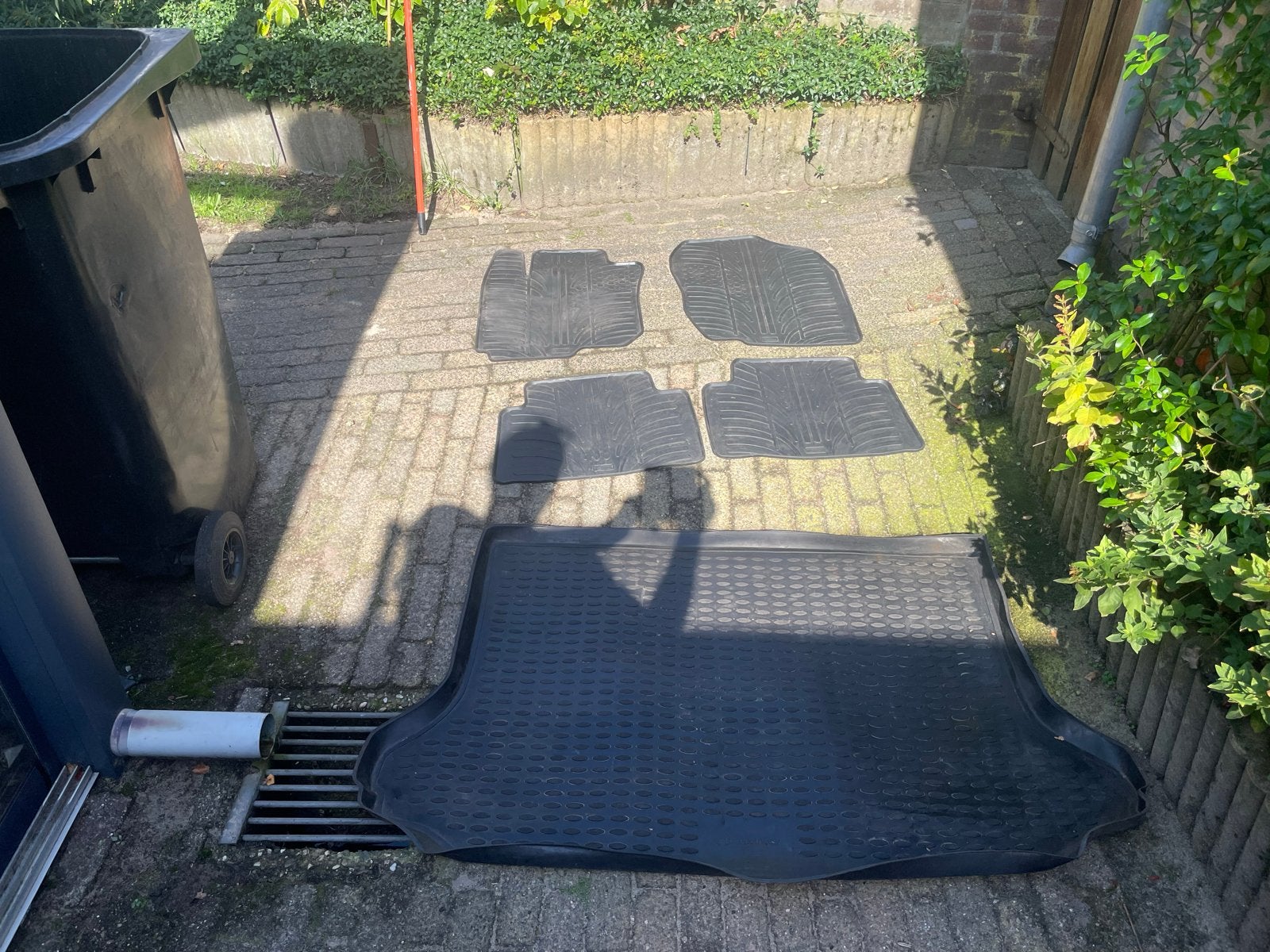 Rubberen automatten en kofferbakmat Toyota RAV4 2012, Ophalen of Verzenden, Gebruikt