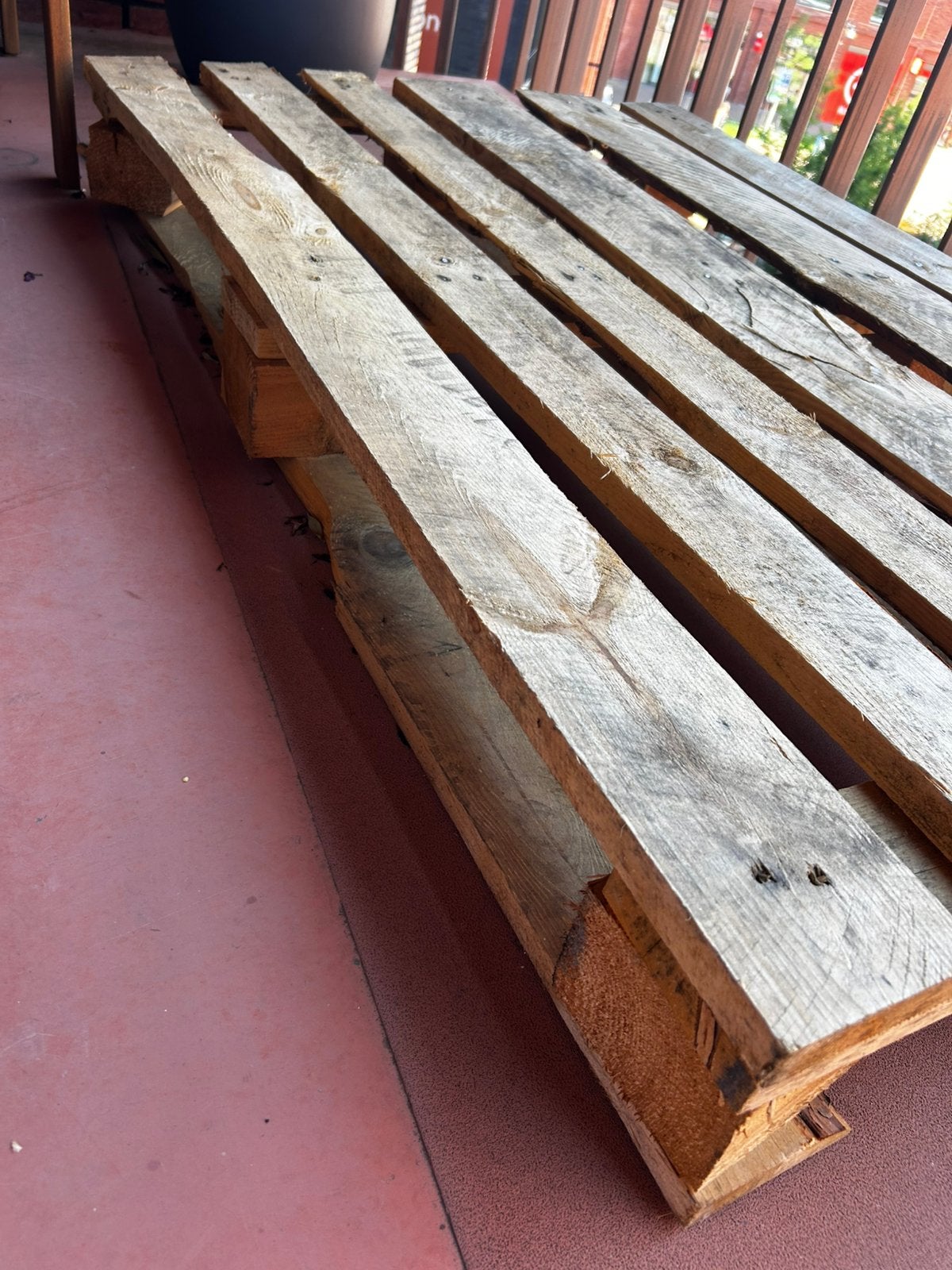 Gratis houten pallet, Ophalen, Zo goed als nieuw, Minder dan 180 cm, Planken