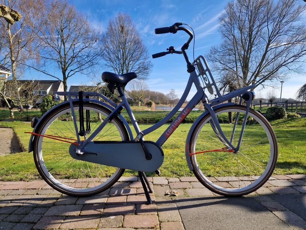 Cortina U4 Transportfiets D50 Stone Grey Matt, Versnellingen, Zo goed als nieuw, 50 tot 53 cm, Ophalen