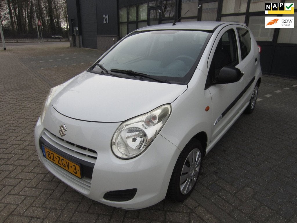 Suzuki Alto 1.0 Comfort VVT 2012 Airco 99.000KM NAP! APK!, Voorwielaandrijving, Euro 5, Gebruikt, 200 kg