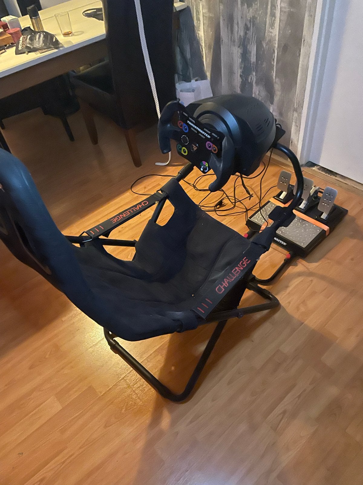 Playseat Challenge met Thrustmaster T300RS GT en T-LCM Pedal, Online, 1 speler, Racen en Vliegen, Ophalen of Verzenden