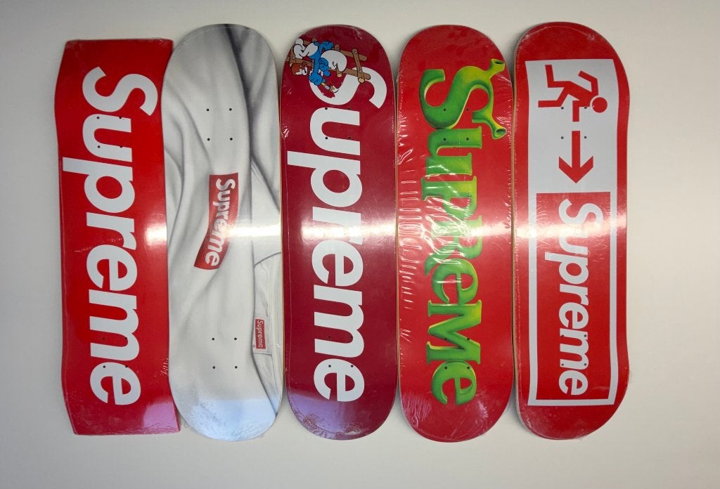 Supreme skateboard decks, Ophalen of Verzenden, Nieuw, Skateboard