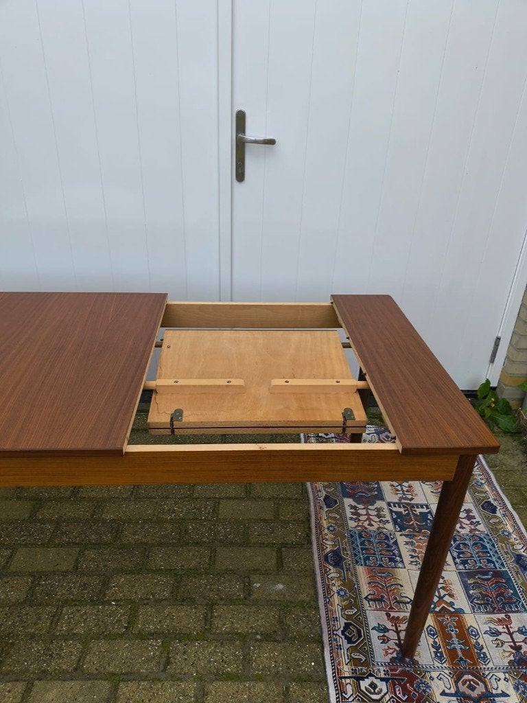 Foto 5 van Eettafel - Uitschuiftafel – Cees Braakman voor Pastoe (Teak)