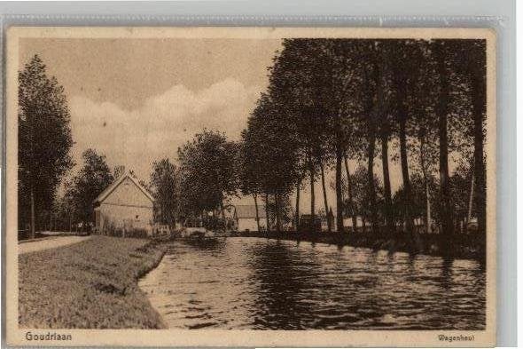 Goudriaan Wagenheul / veerpont st 1930