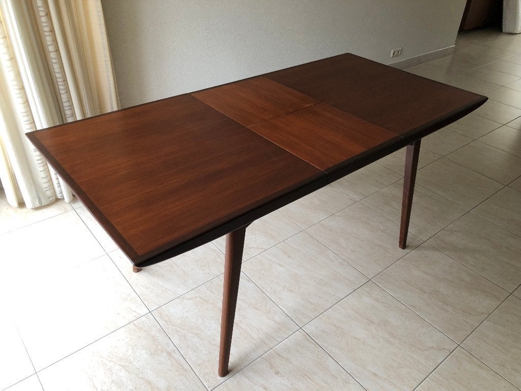 Unieke uitschuifbare eettafel - als nieuw (167/128 x 80 cm), Huis en Inrichting, Ophalen, 200 cm of meer, 50 tot 100 cm, Zo goed als nieuw