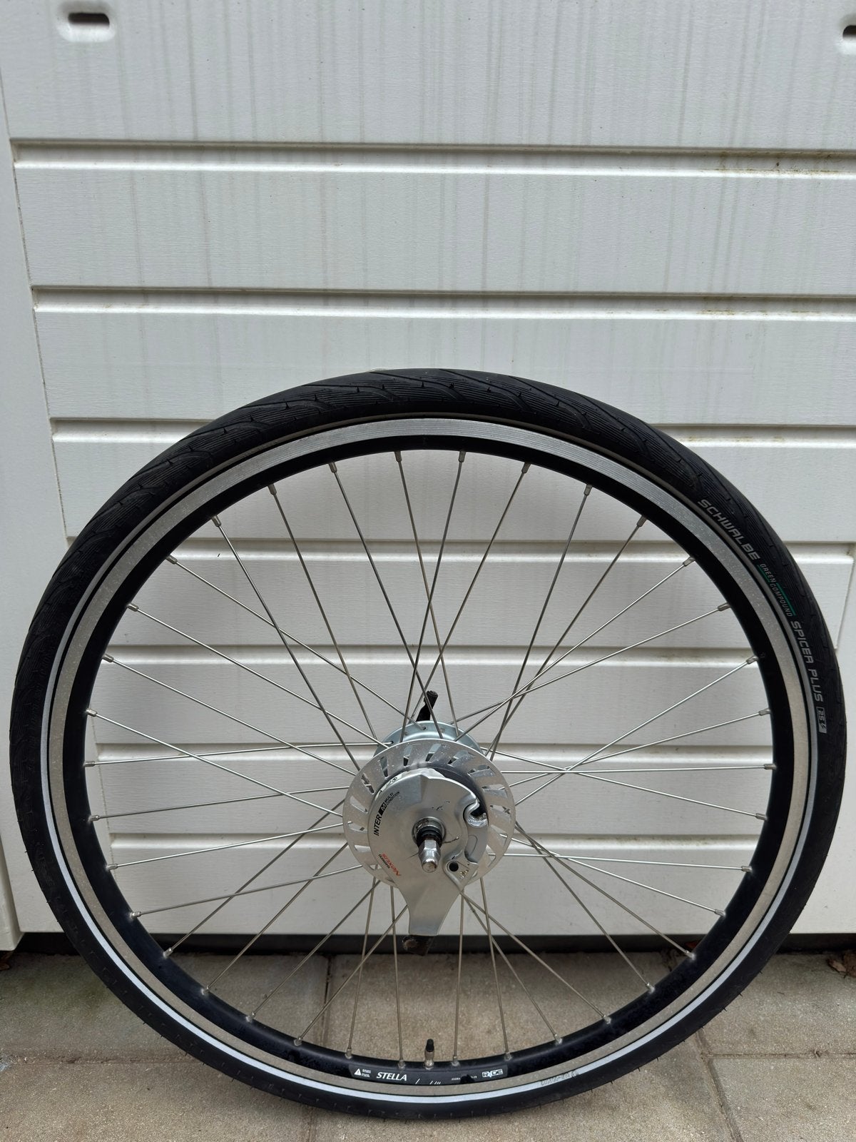 Stella onderdelen: Accu, Display, achterwiel, spatbord, Ophalen, Gebruikt, Elektrische fiets, Wiel