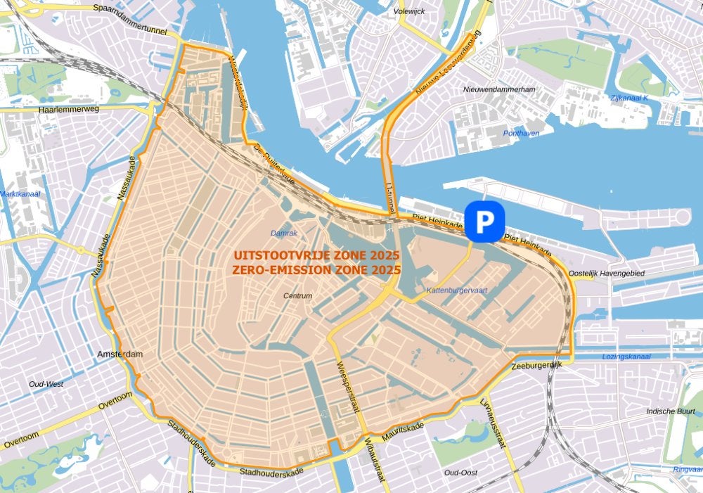 Te huur: Parkeerplek/Parkeerplaats (car parking for rent), Amsterdam
