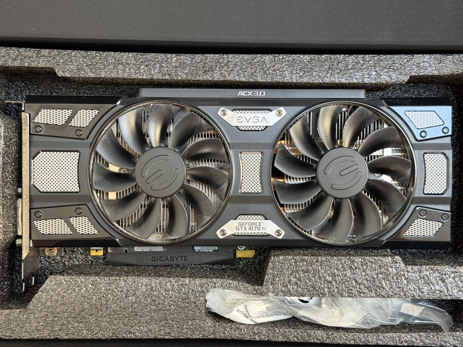 EVGA GeForce GTX 1070 Ti, Computers en Software, Videokaarten, PCI-Express 3, HDMI, Ophalen of Verzenden, Nvidia