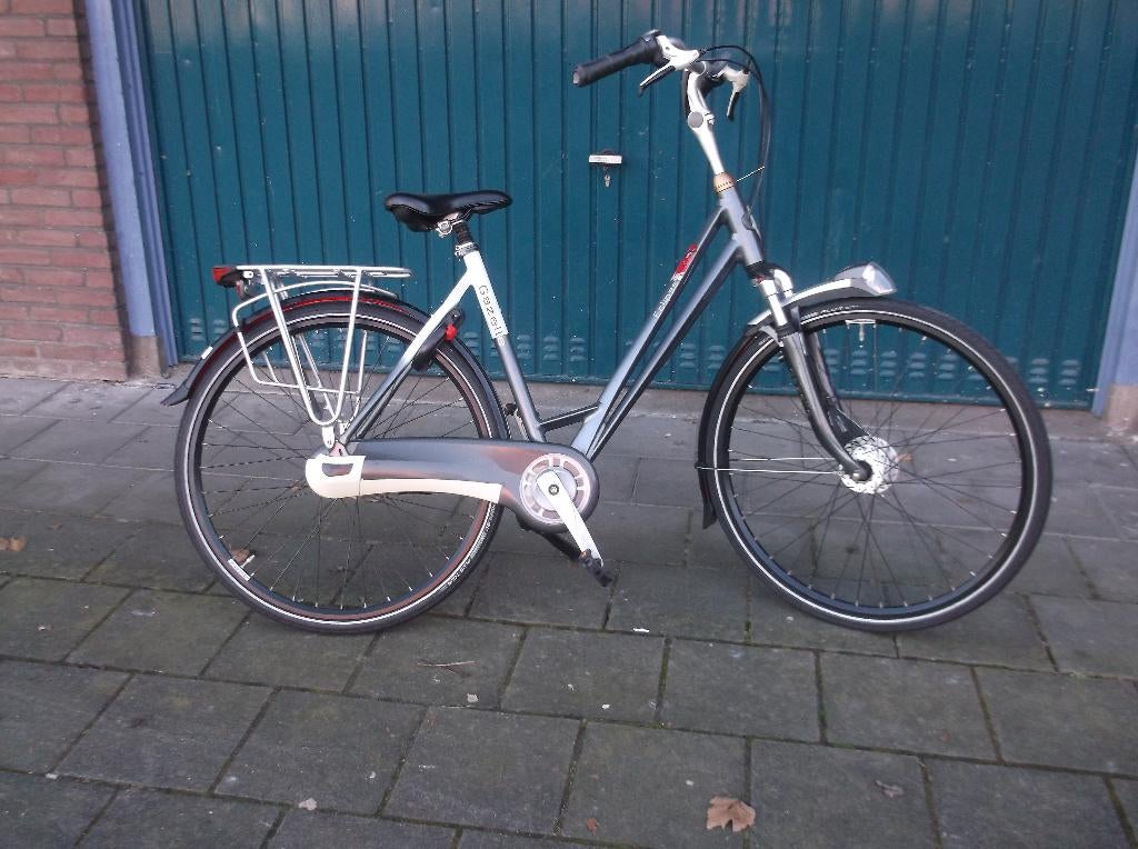 Gazelle Eclipse damesfiets, Ophalen, Versnellingen, Gazelle, 53 tot 56 cm