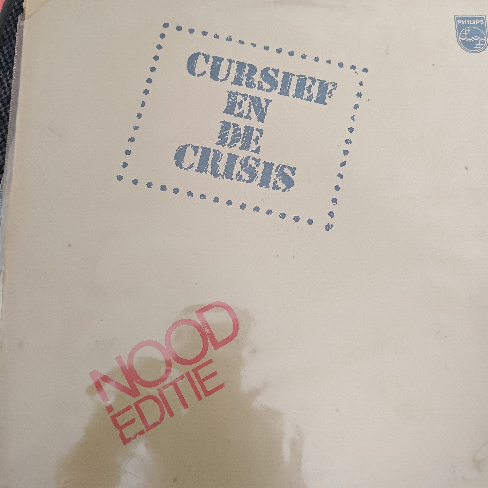 Cursief en de Crisis - Noodeditie LP, Ophalen of Verzenden, Gebruikt, 12 inch