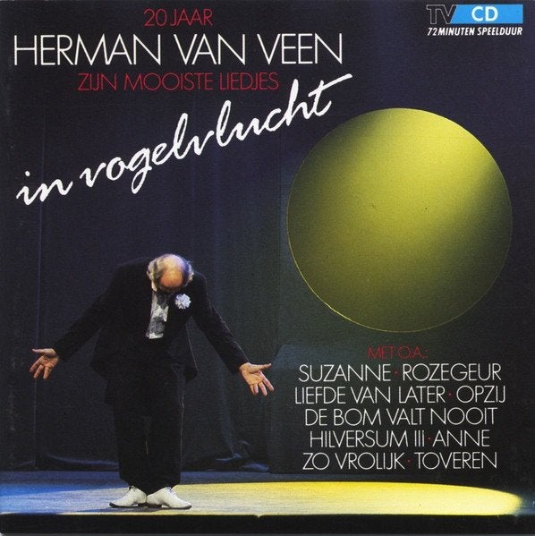 20 jaar herman van veen in vogelvlucht 833 240-2, Cd's en Dvd's, Verzenden, Zo goed als nieuw, Pop