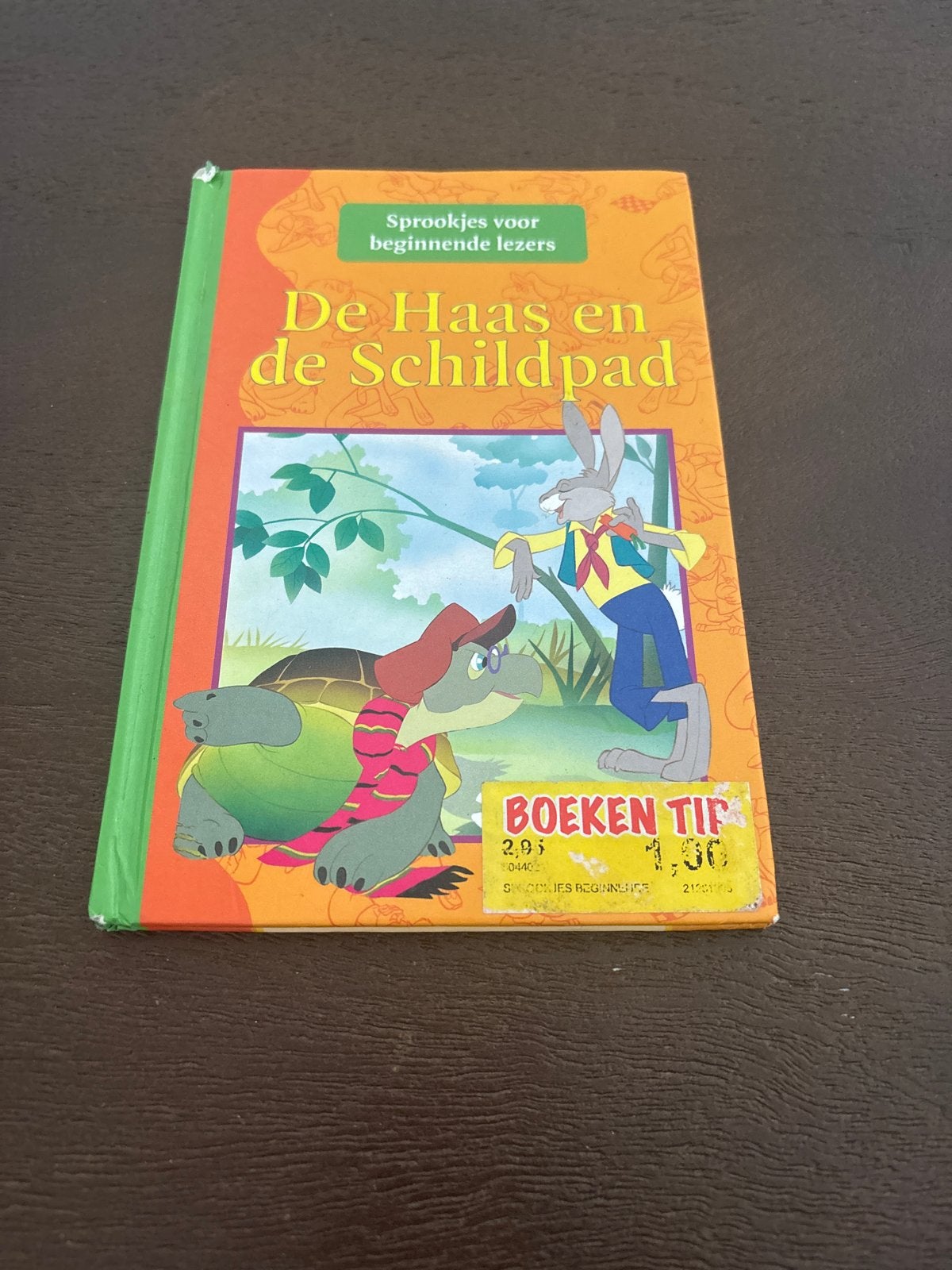 De Haas en de Schildpad - Sprookjes voor beginnende lezers, Boeken, Ophalen of Verzenden, Gelezen