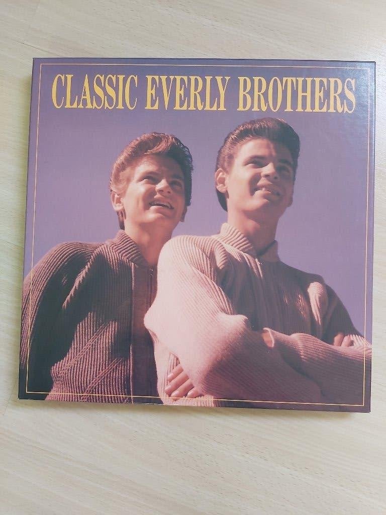 Everly Brothers Classic Everly 3 CD Box op Bear Family, Ophalen of Verzenden, 1990 - 1999, Zo goed als nieuw, Boxset