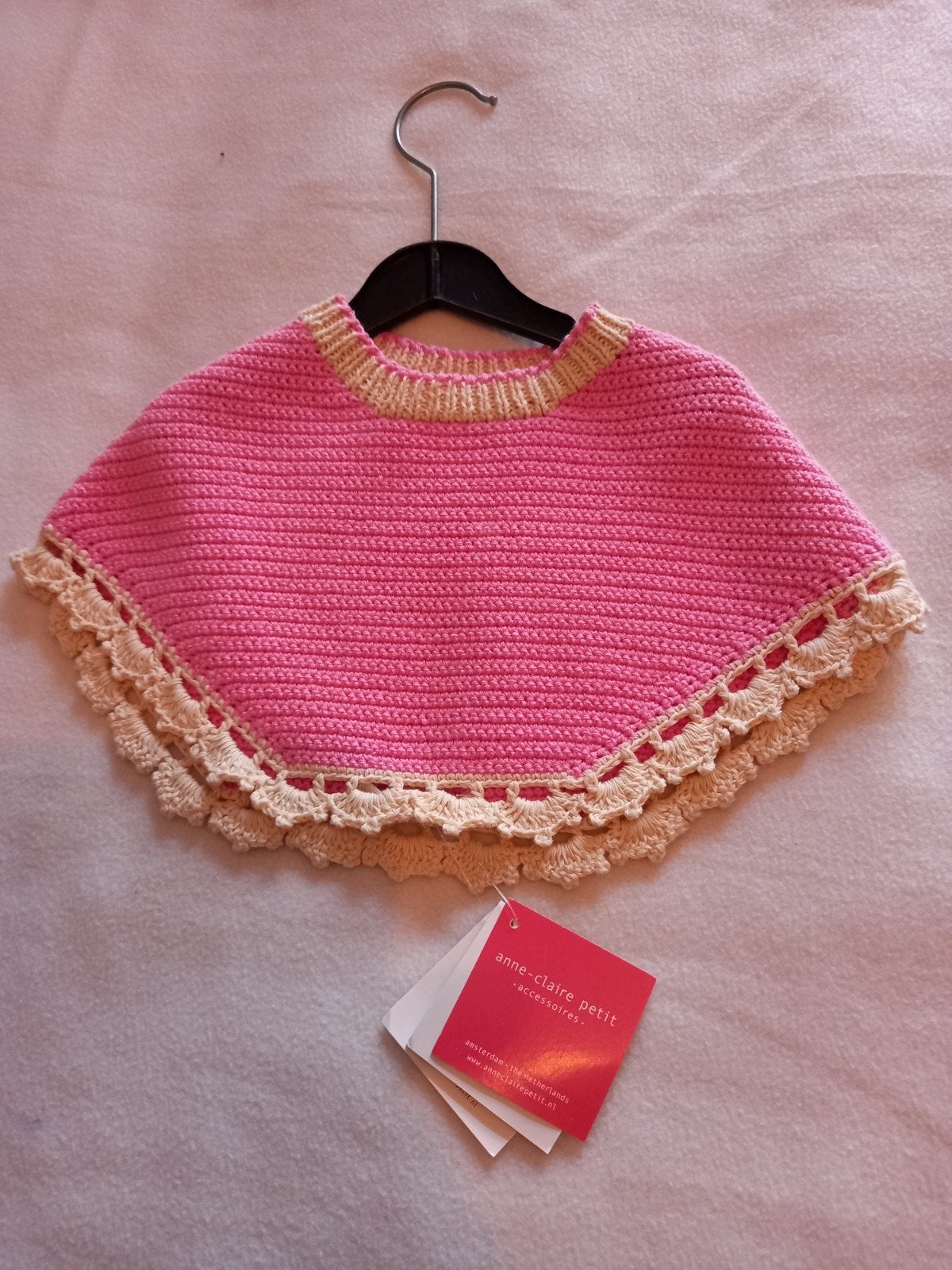 baby cape nieuw mt 62 rose, Ophalen of Verzenden, Nieuw, Meisje