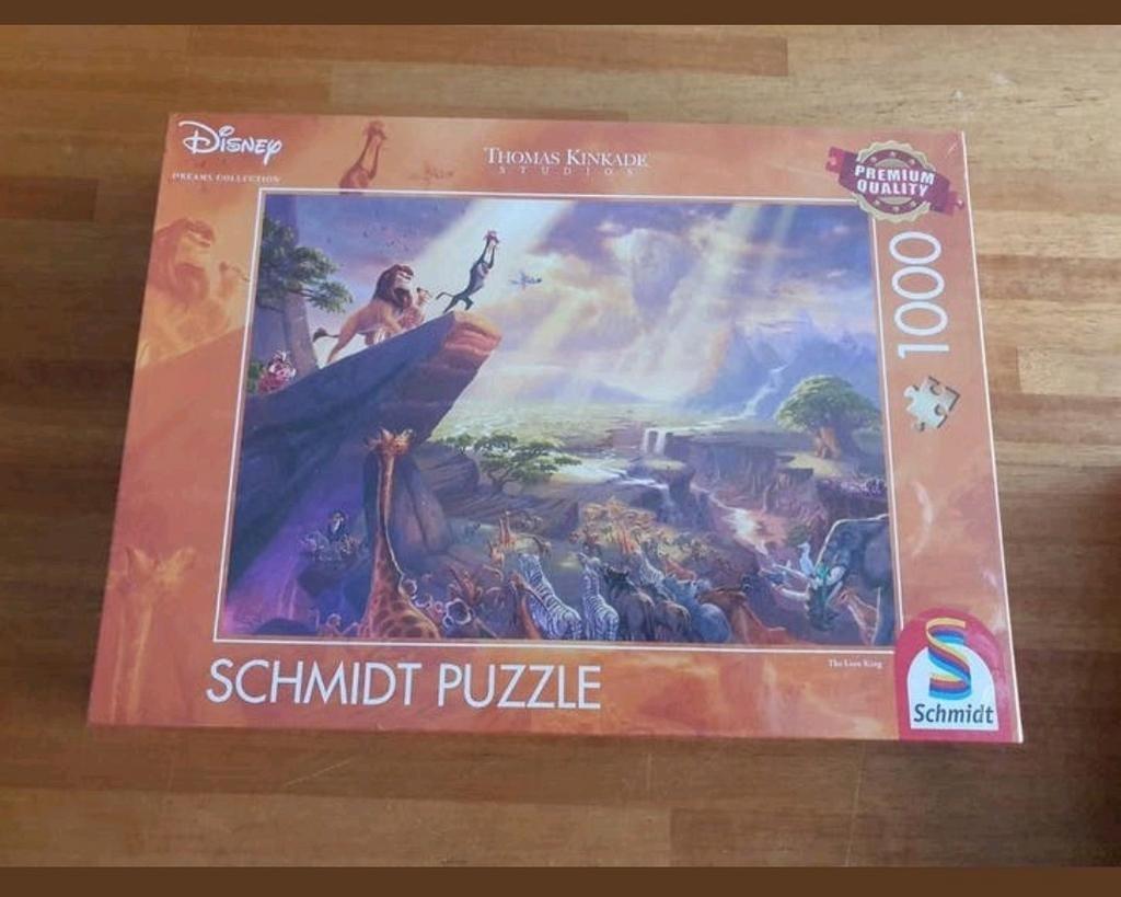 Disney puzzel the lion king, nieuw, Ophalen of Verzenden, 500 t/m 1500 stukjes, Nieuw, Legpuzzel