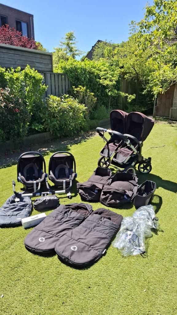 Complete Bugaboo Donkey 2 met Maxi-Cosis, Ophalen, Gebruikt, Bugaboo