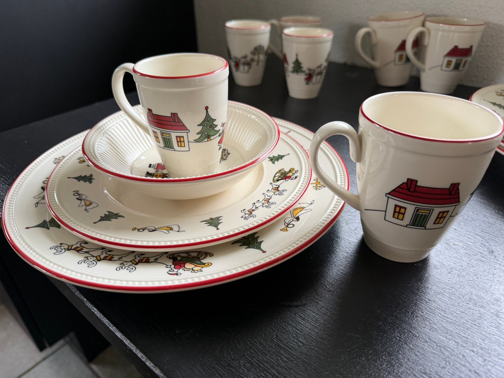 Weddwood kerstservies, Ophalen, Gebruikt, Keramiek, Overige stijlen