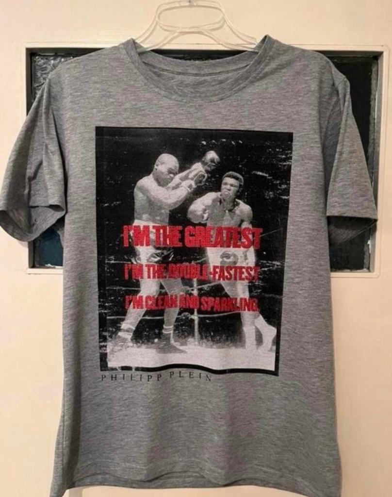 Philipp Plein t Shirt, Ophalen of Verzenden, Zo goed als nieuw, Maat 46 (S) of kleiner, Grijs