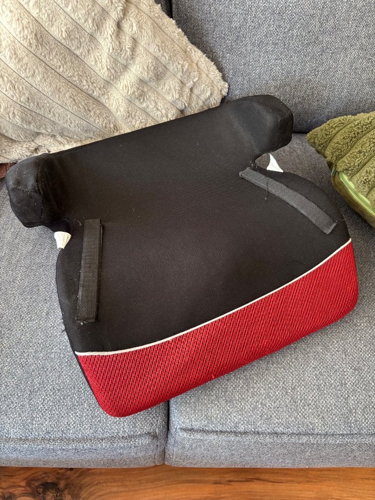 autostoel verhoger Zwart, 15 t/m 36 kg, Ophalen, Overige merken, Gebruikt