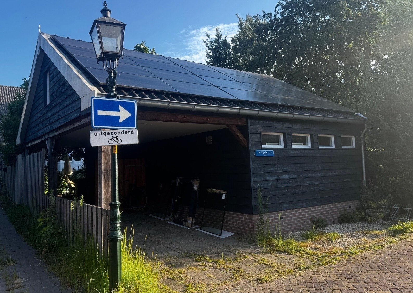 Zonnepanelen omvormer Set 16 x 300 = 4800 watt Compleet!, Ophalen, Zo goed als nieuw, Compleet systeem, 200 wattpiek of meer