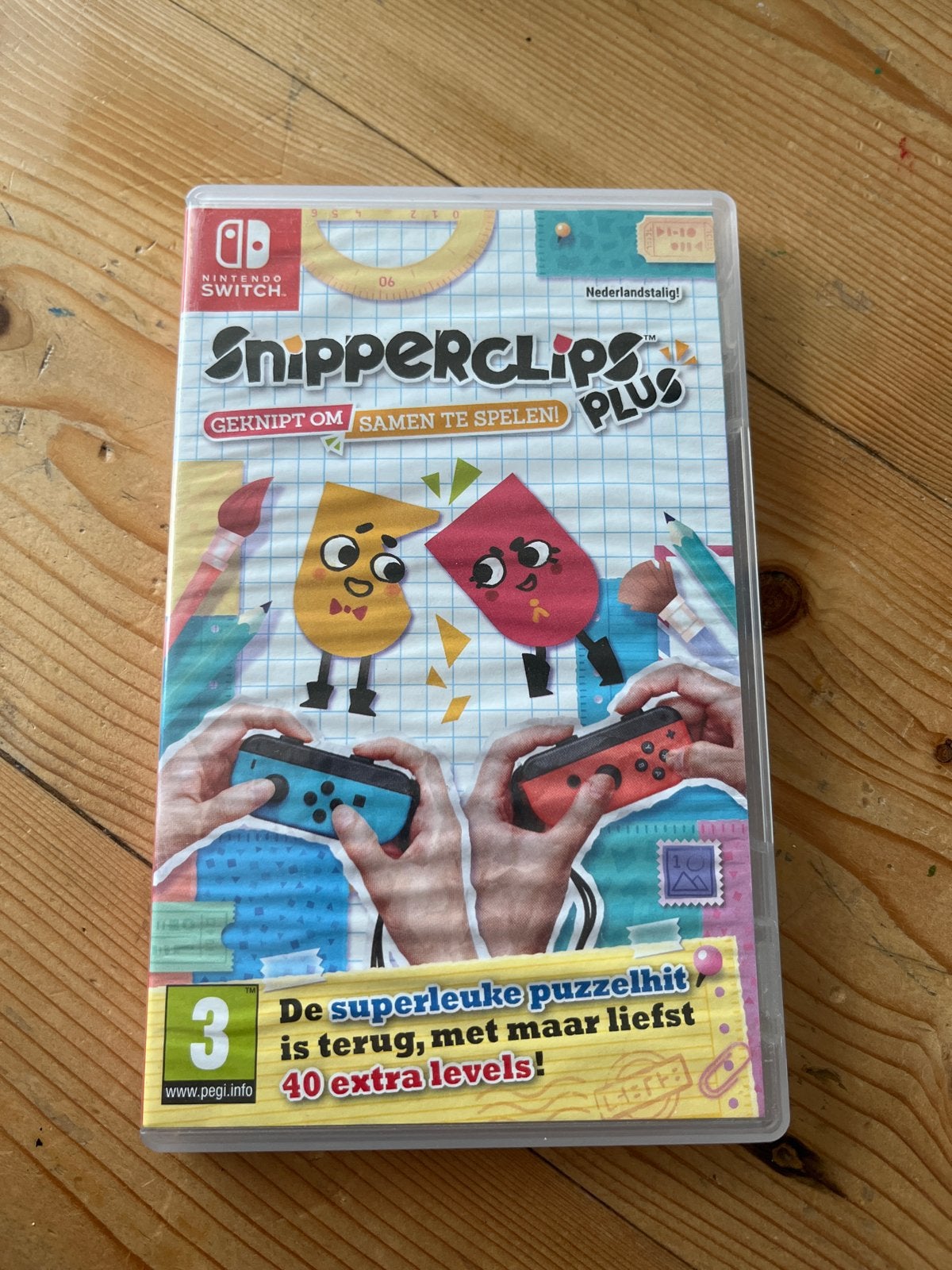 Snipperclips Plus - Nintendo Switch (Nederlandstalig), Puzzel en Educatief, Eén computer, Ophalen of Verzenden, Zo goed als nieuw