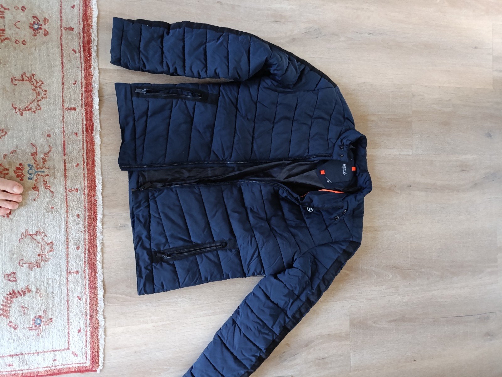 Refill gewatteerde jas - Maat M - Zo goed als nieuw, Kleding | Heren, Refill, Ophalen of Verzenden, Zo goed als nieuw, Maat 48/50 (M)